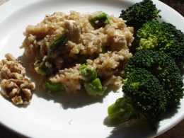 Delicious! A satisfying whole grain meal.