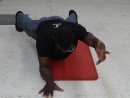 Plank Opposite Arm Extended