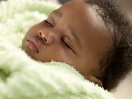 a sleeping baby